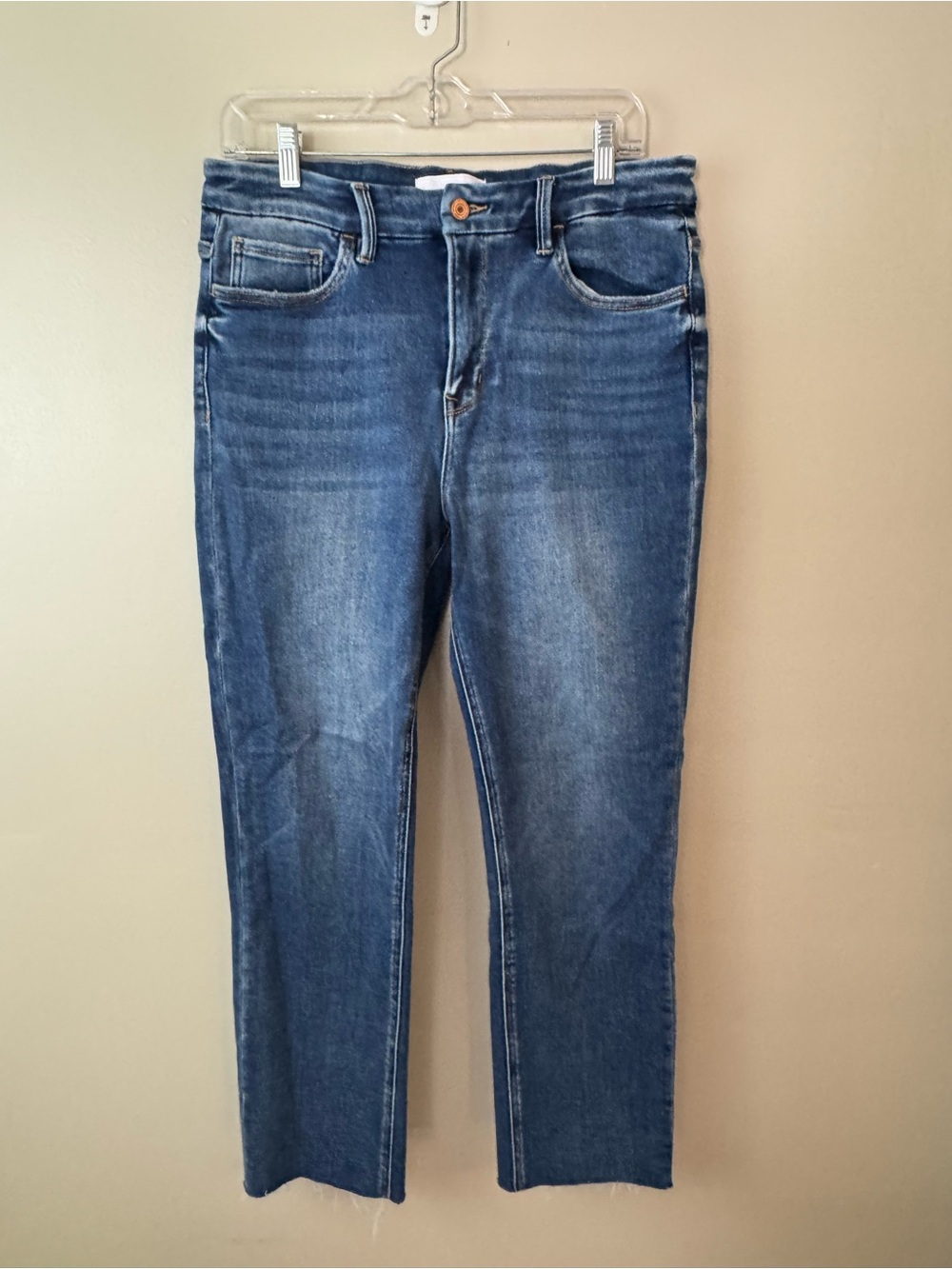 Vervet By Flying Monkey High Rise Slim Straight Denim Jeans Size 31
